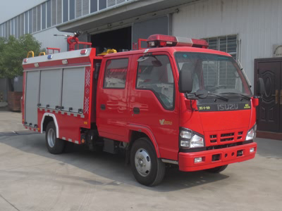慶鈴五十鈴2噸水罐消防車