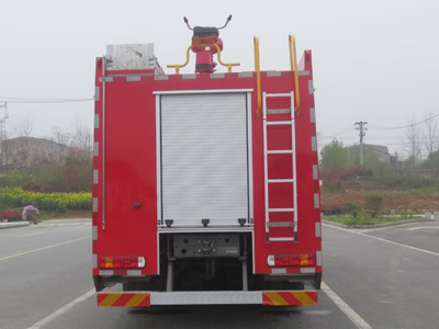 重汽豪沃10m3干粉泡沫聯(lián)用消防車(chē)